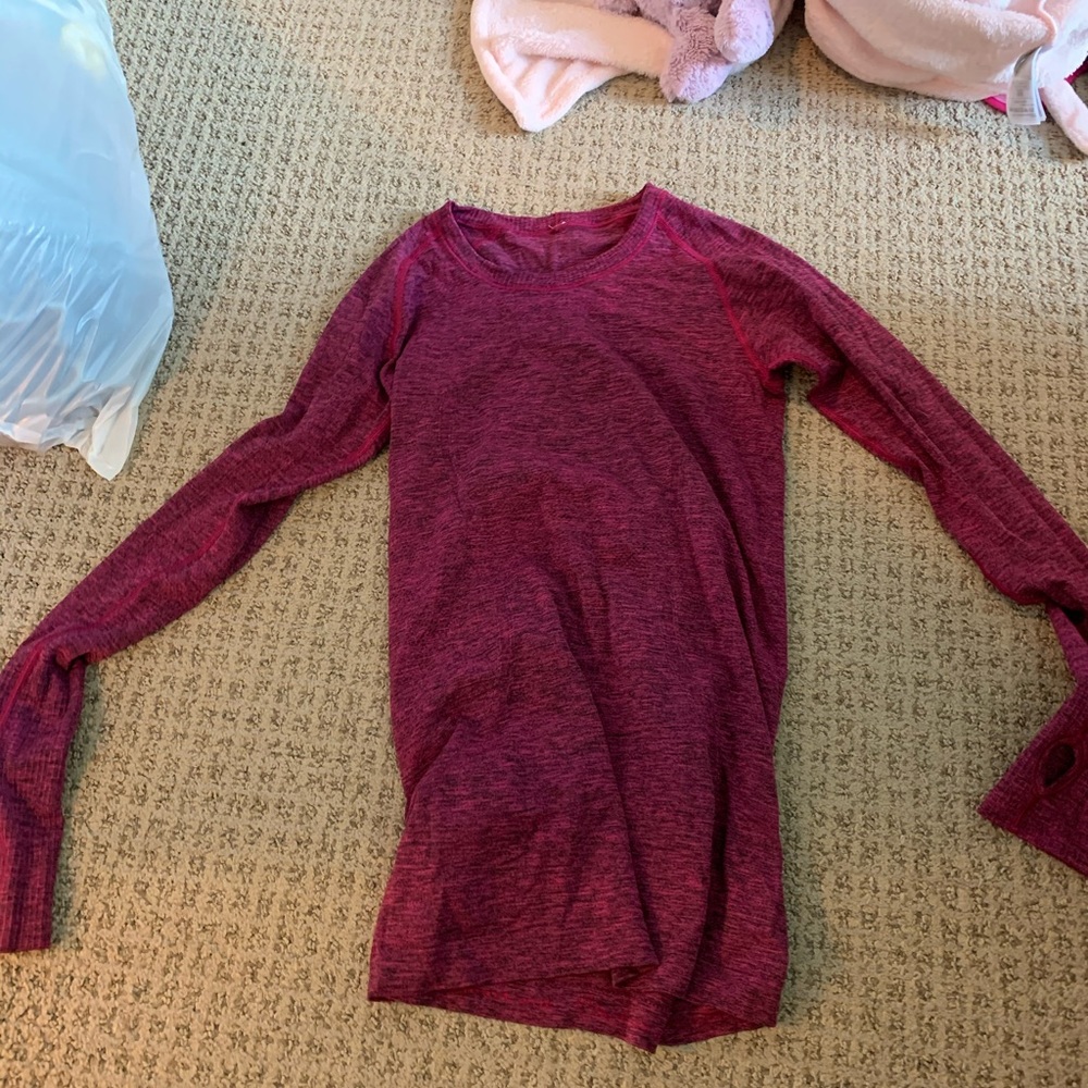 Lululemon long sleeve swiftly